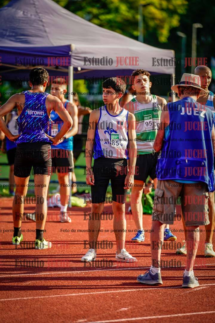 Fotos de los 1500 m llanos de varones