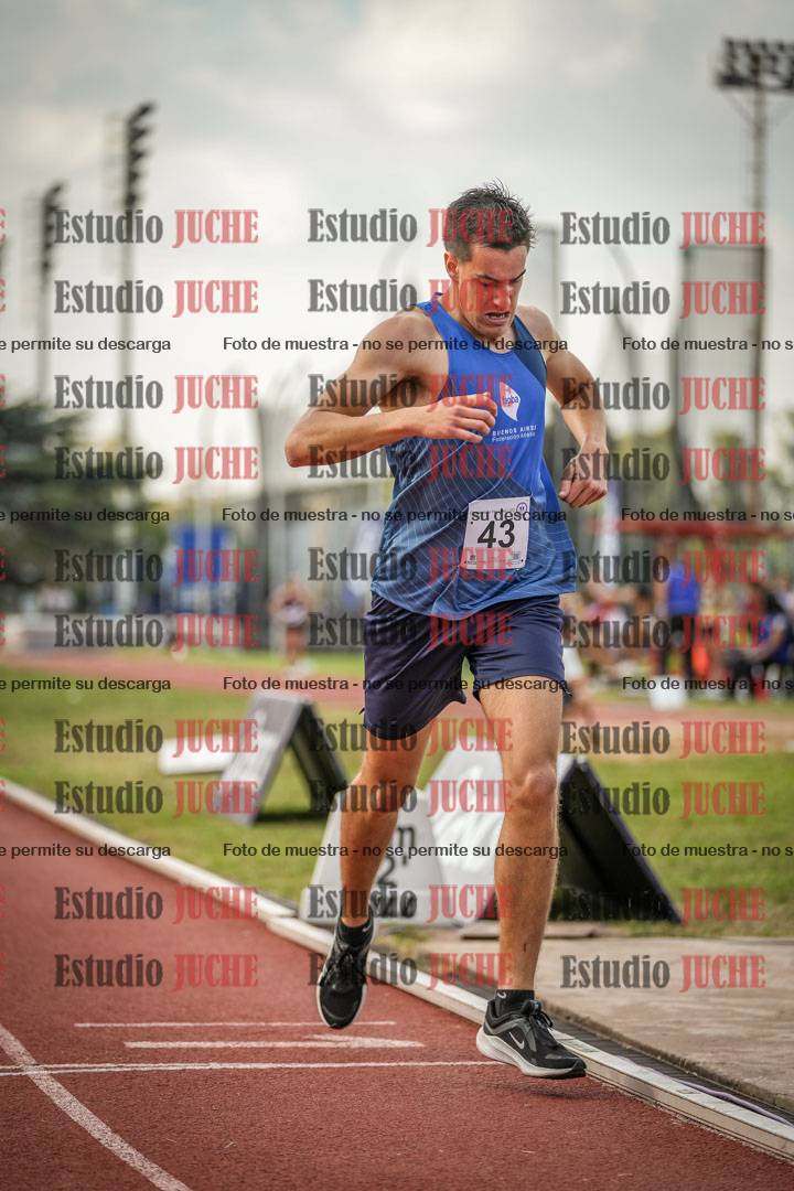 Fotos de los 1500 m llanos de varones - decatlón 10