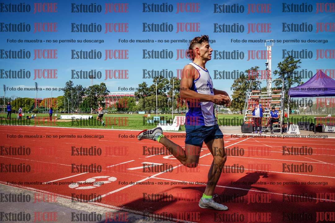 Fotos de los 400 m llanos de varones