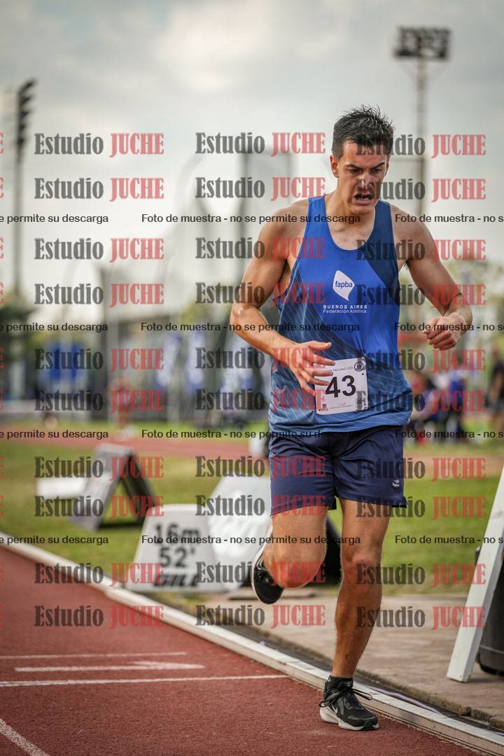 Fotos de los 1500 m llanos de varones - decatlón 10