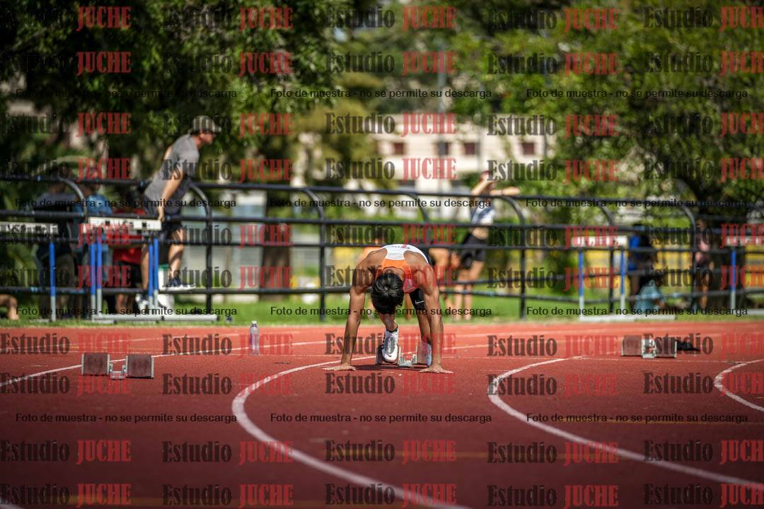 Fotos de los 200 m llanos de varones