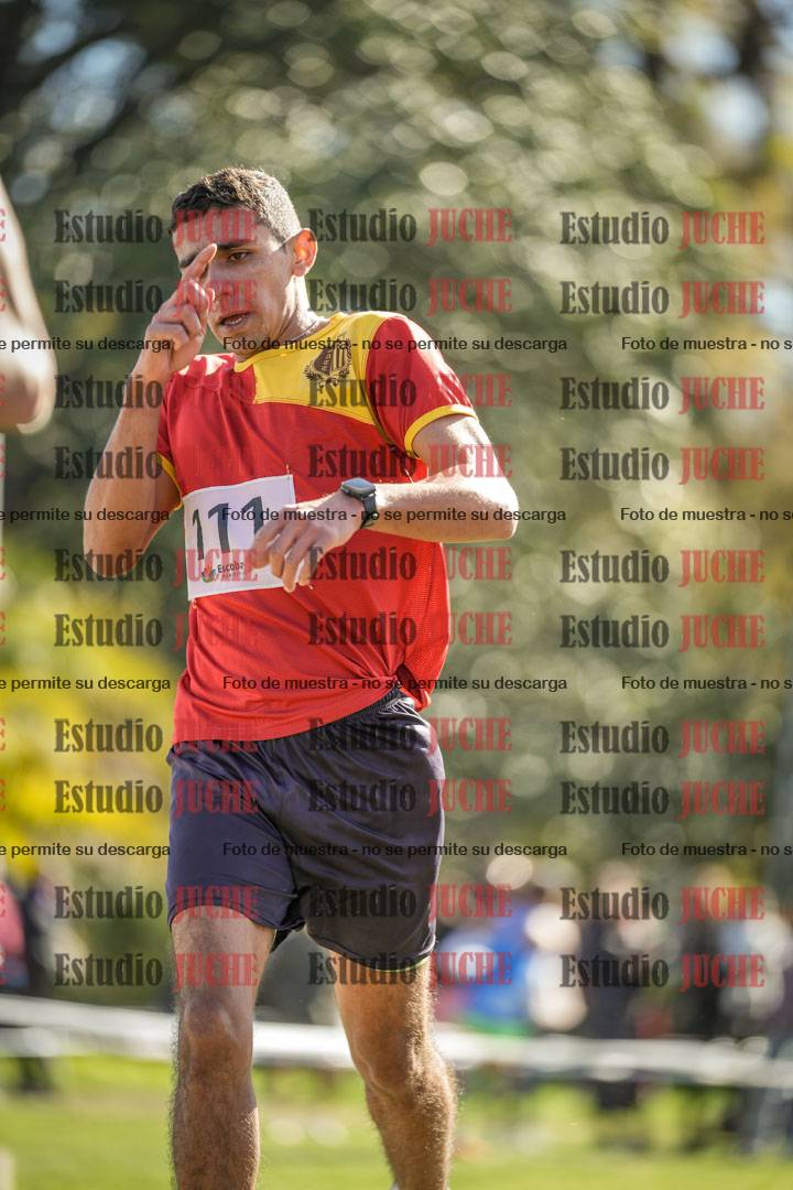 Fotos de la llegada del cross de 8000 m