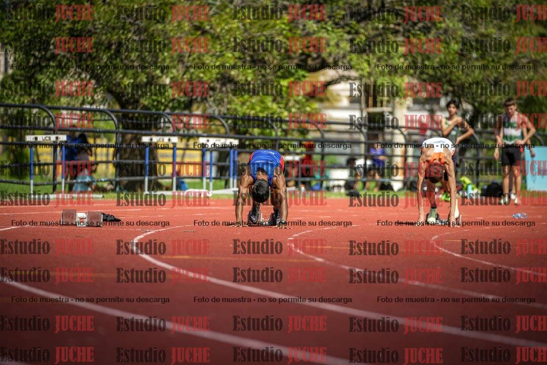 Fotos de los 200 m llanos de varones