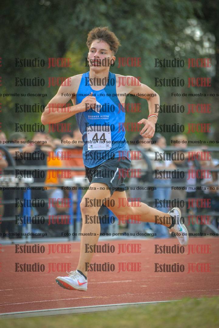 Fotos de los 1500 m llanos de varones - decatlón 10