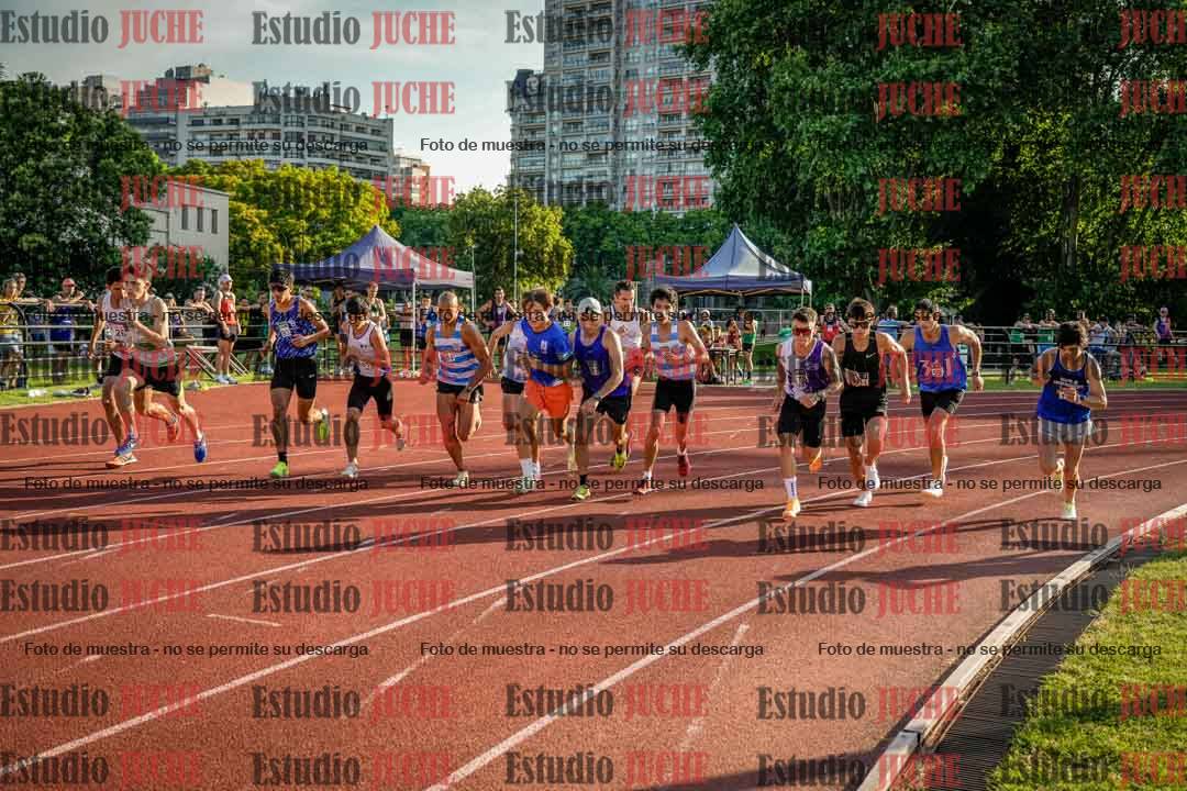 Fotos de los 1500 m llanos de varones