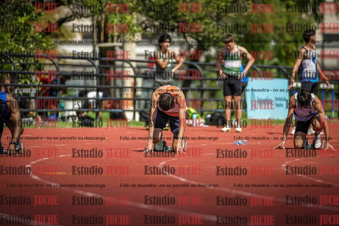 Fotos de los 200 m llanos de varones