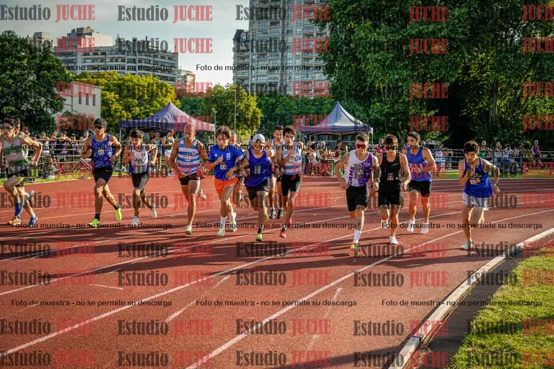 Fotos de los 1500 m llanos de varones