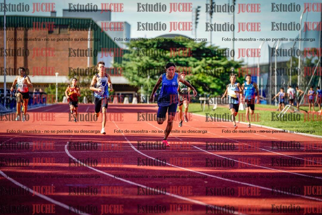 Fotos de los 400 m de varones