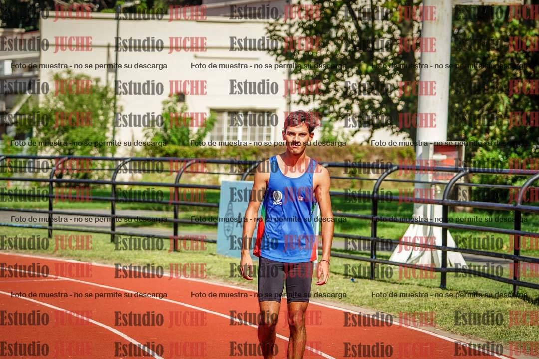 Fotos de los 400 m llanos de varones