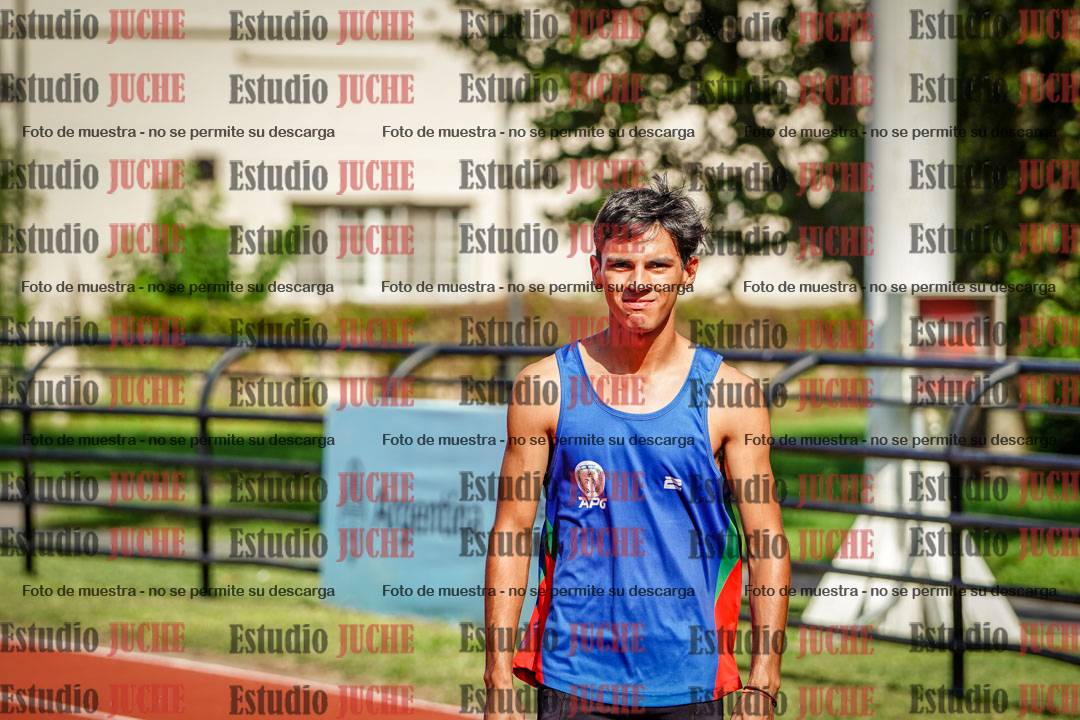 Fotos de los 400 m llanos de varones