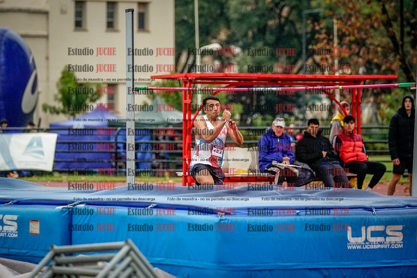 Fotos del salto en alto de varones - decatlón 4