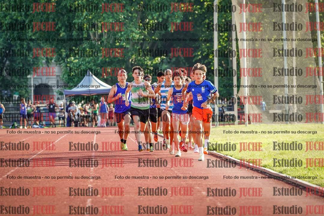 Fotos de los 1500 m llanos de varones