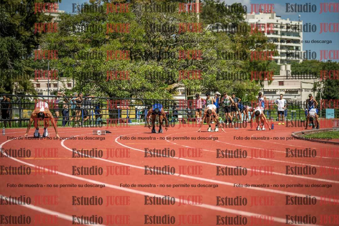 Fotos de los 200 m llanos de varones