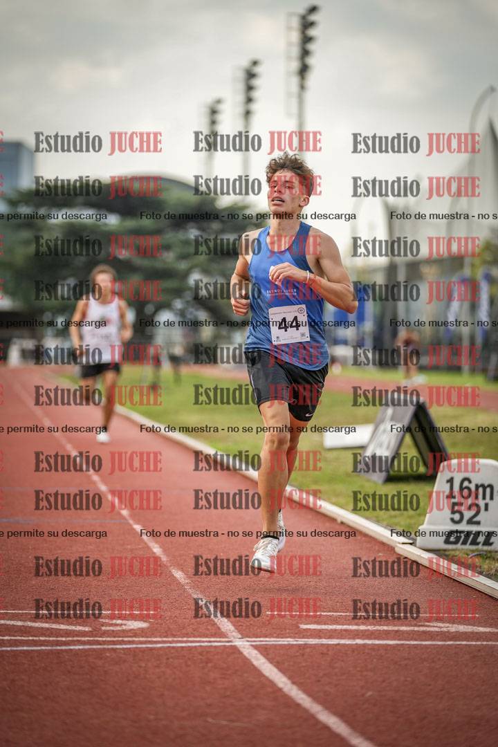 Fotos de los 1500 m llanos de varones - decatlón 10