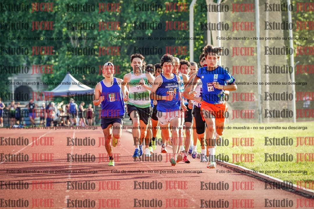 Fotos de los 1500 m llanos de varones