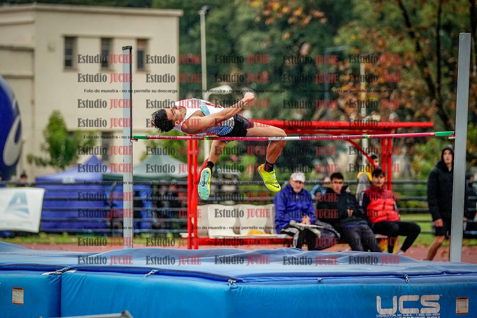 Fotos del salto en alto de varones - decatlón 4