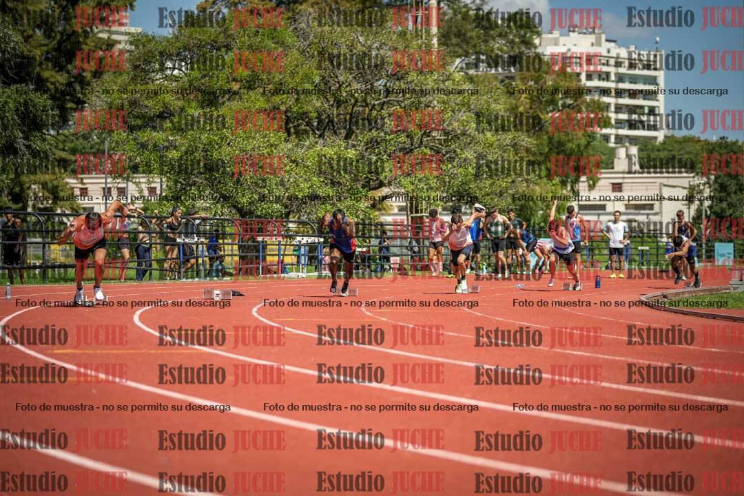 Fotos de los 200 m llanos de varones