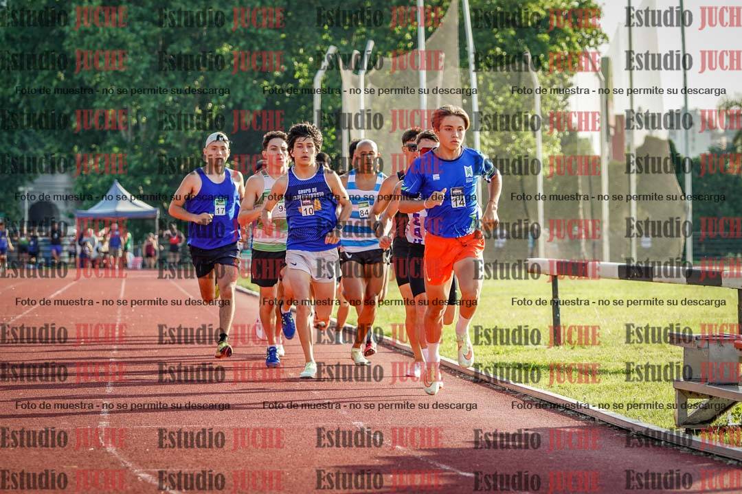 Fotos de los 1500 m llanos de varones
