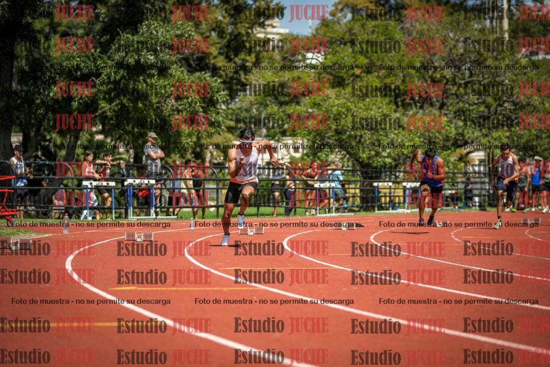 Fotos de los 200 m llanos de varones