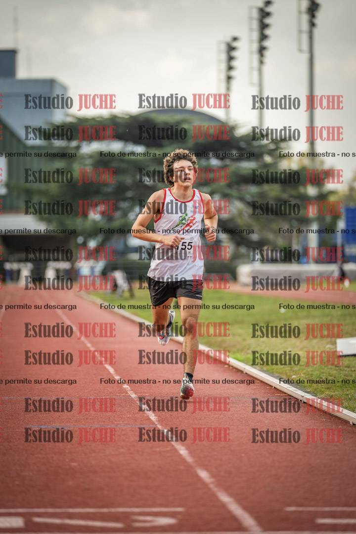 Fotos de los 1500 m llanos de varones - decatlón 10
