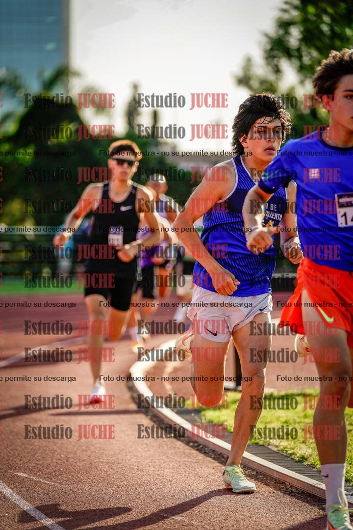 Fotos de los 1500 m llanos de varones