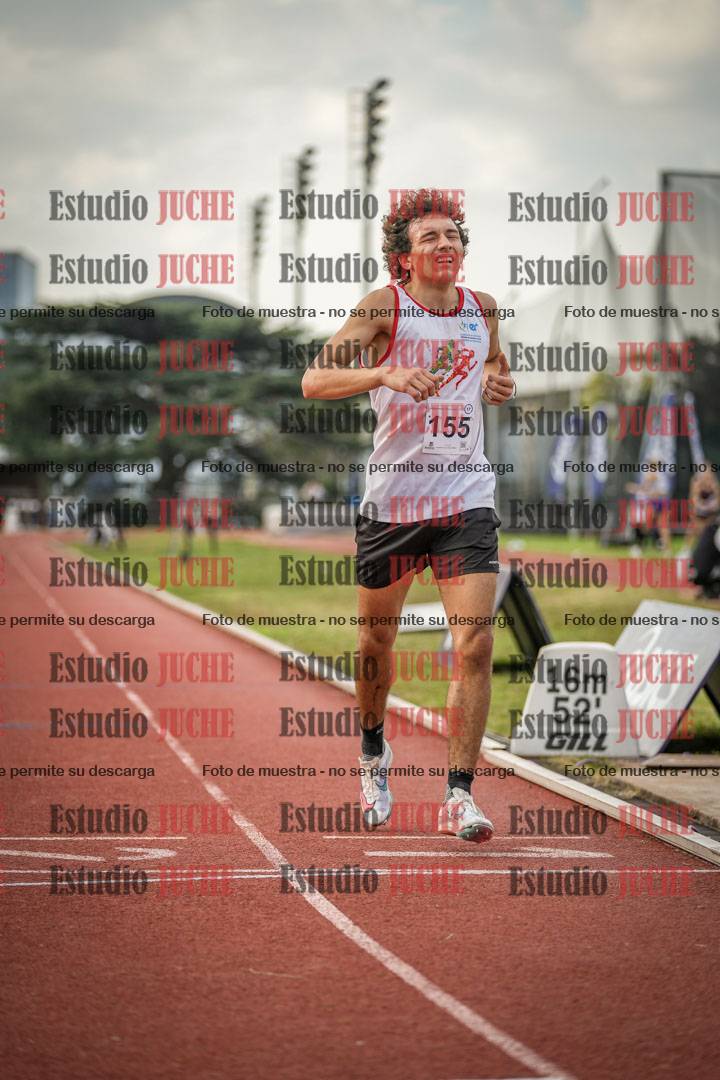 Fotos de los 1500 m llanos de varones - decatlón 10