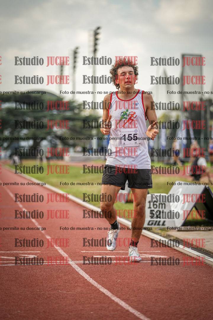 Fotos de los 1500 m llanos de varones - decatlón 10