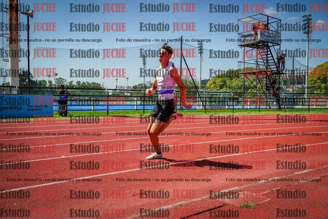 Fotos de los 200 m llanos de varones