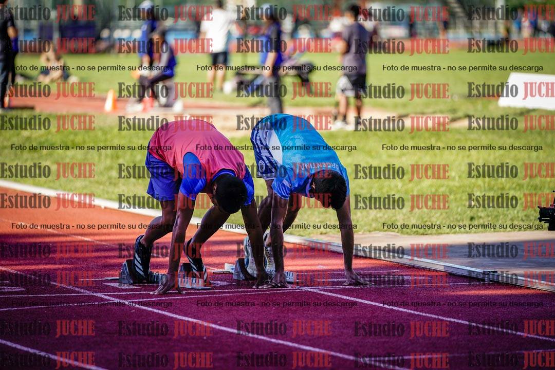 Fotos de los 400 m de varones