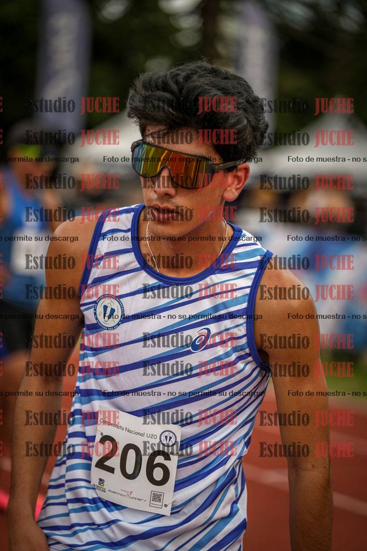 Fotos de los 1500 m llanos de varones - decatlón 10