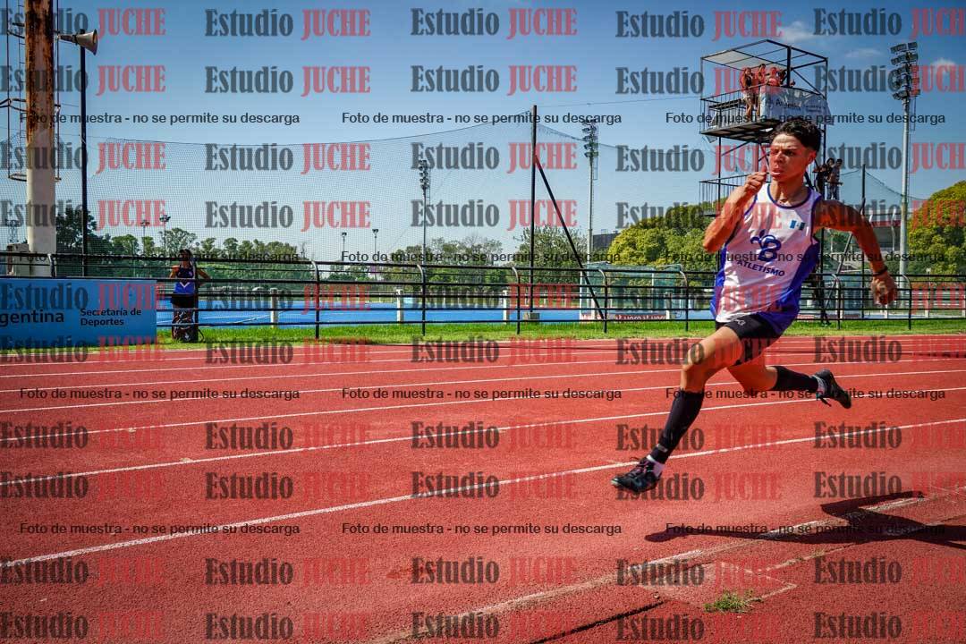 Fotos de los 200 m llanos de varones