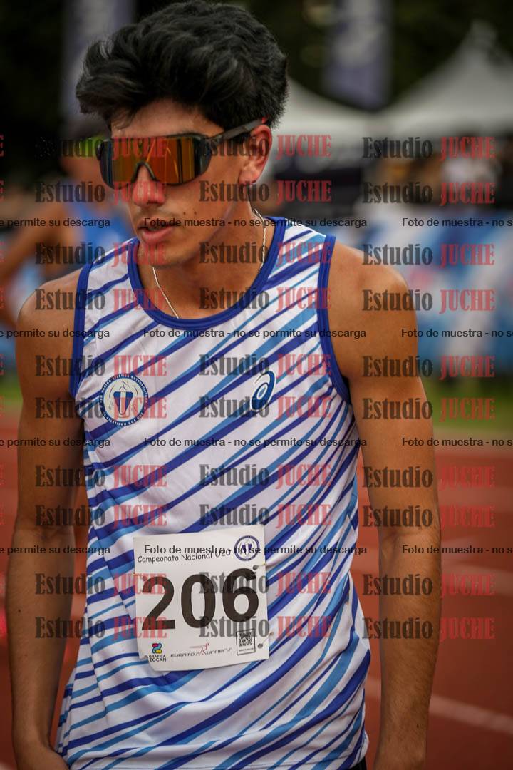 Fotos de los 1500 m llanos de varones - decatlón 10
