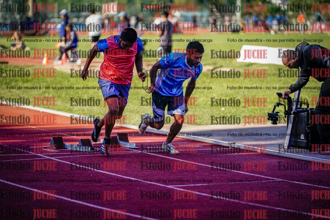 Fotos de los 400 m de varones