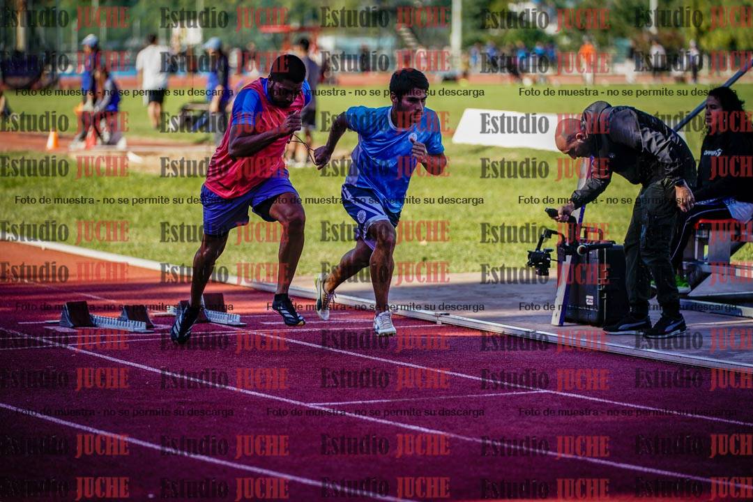 Fotos de los 400 m de varones