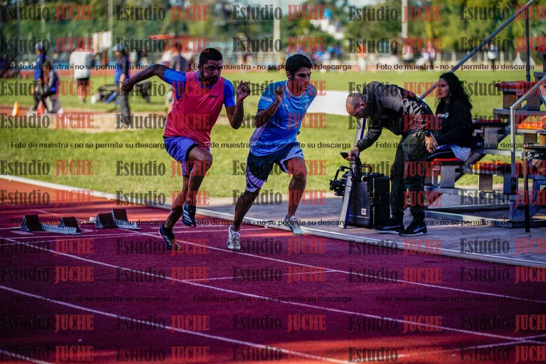 Fotos de los 400 m de varones