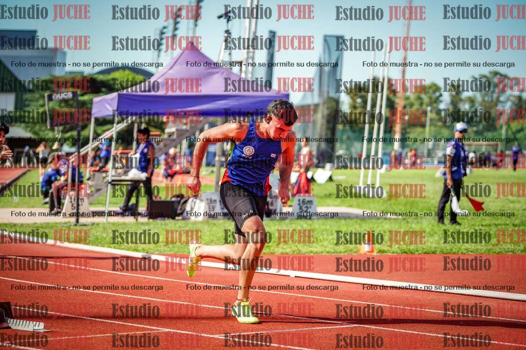 Fotos de los 400 m llanos de varones
