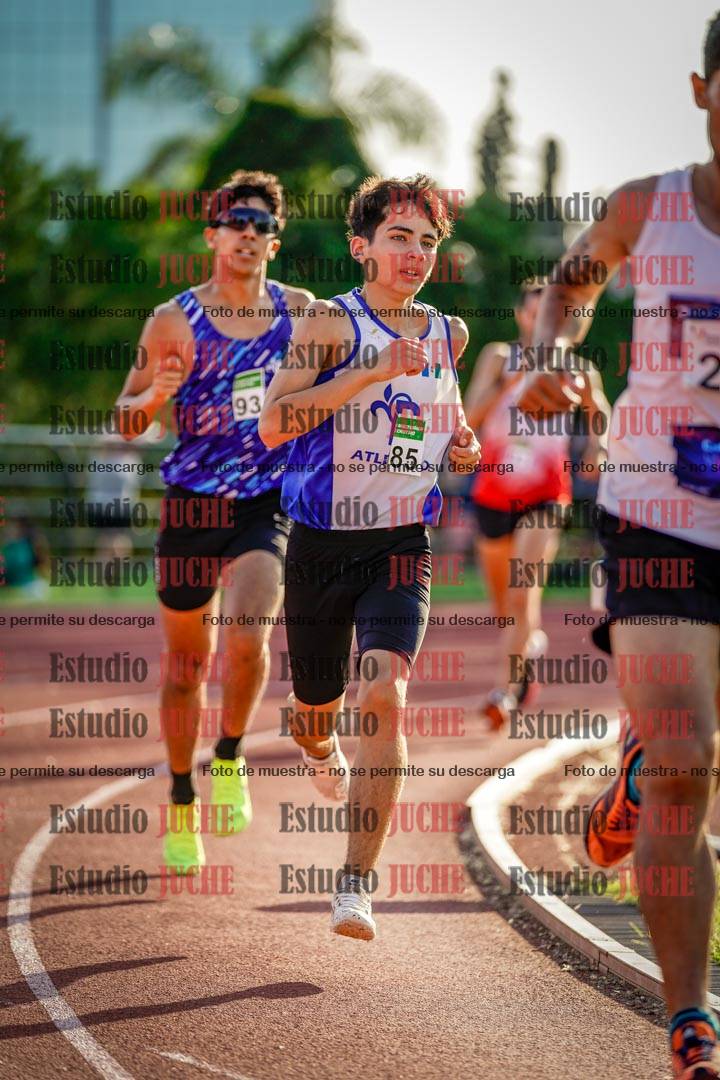 Fotos de los 1500 m llanos de varones
