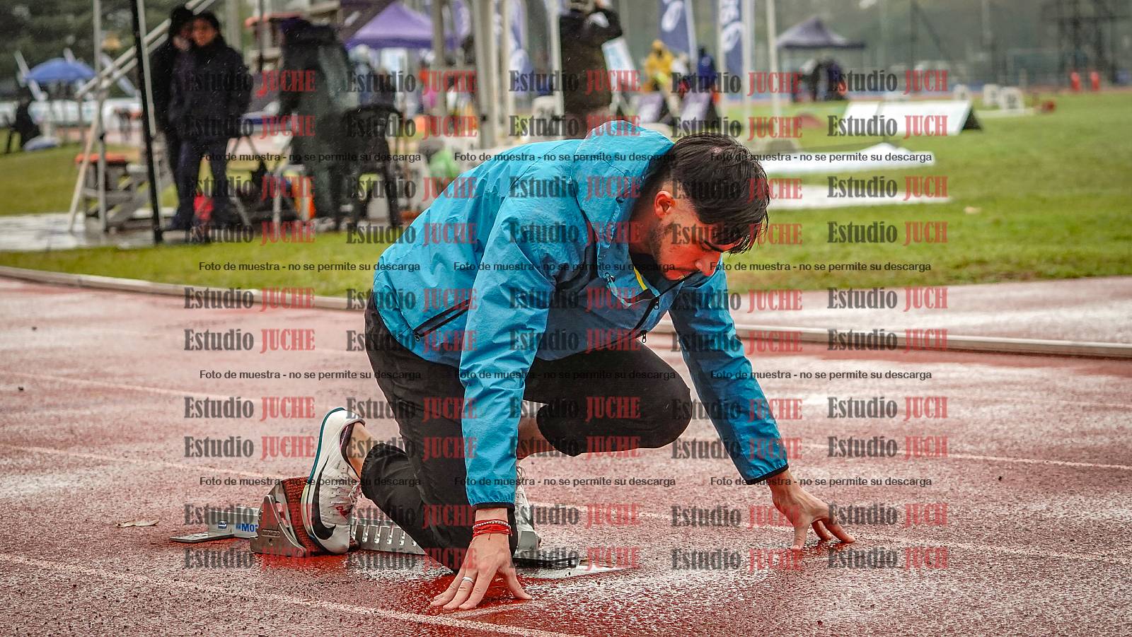 Fotos de los 400 m de varones - FINAL