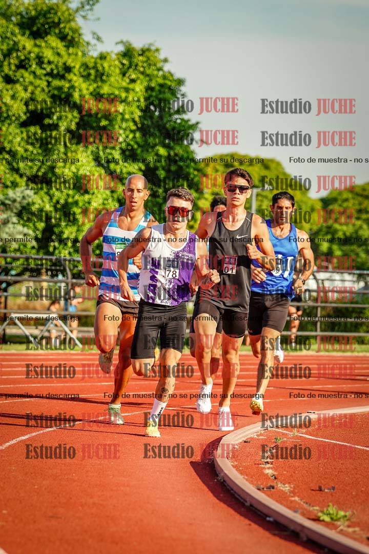 Fotos de los 1500 m llanos de varones
