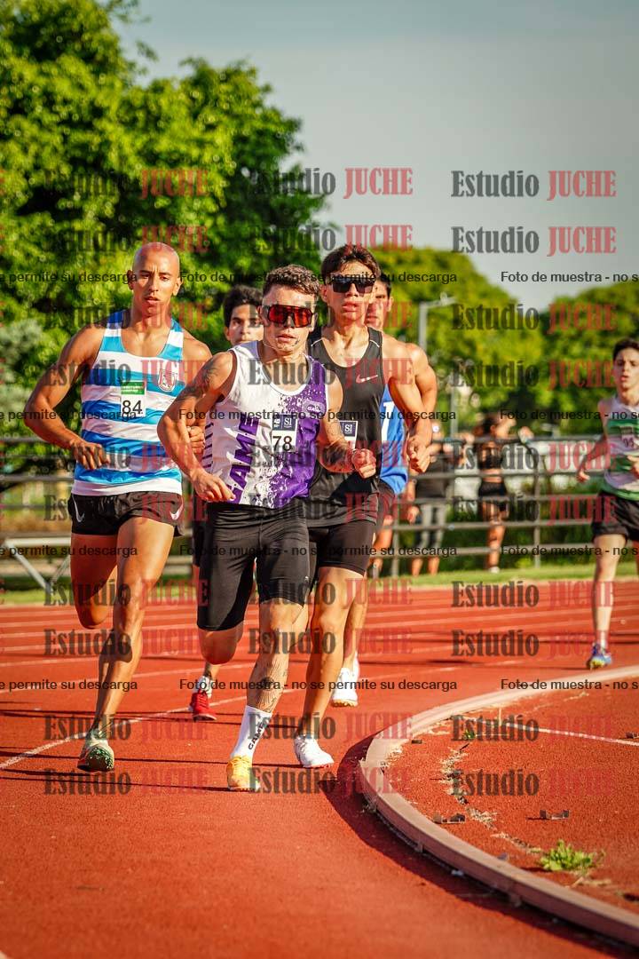 Fotos de los 1500 m llanos de varones