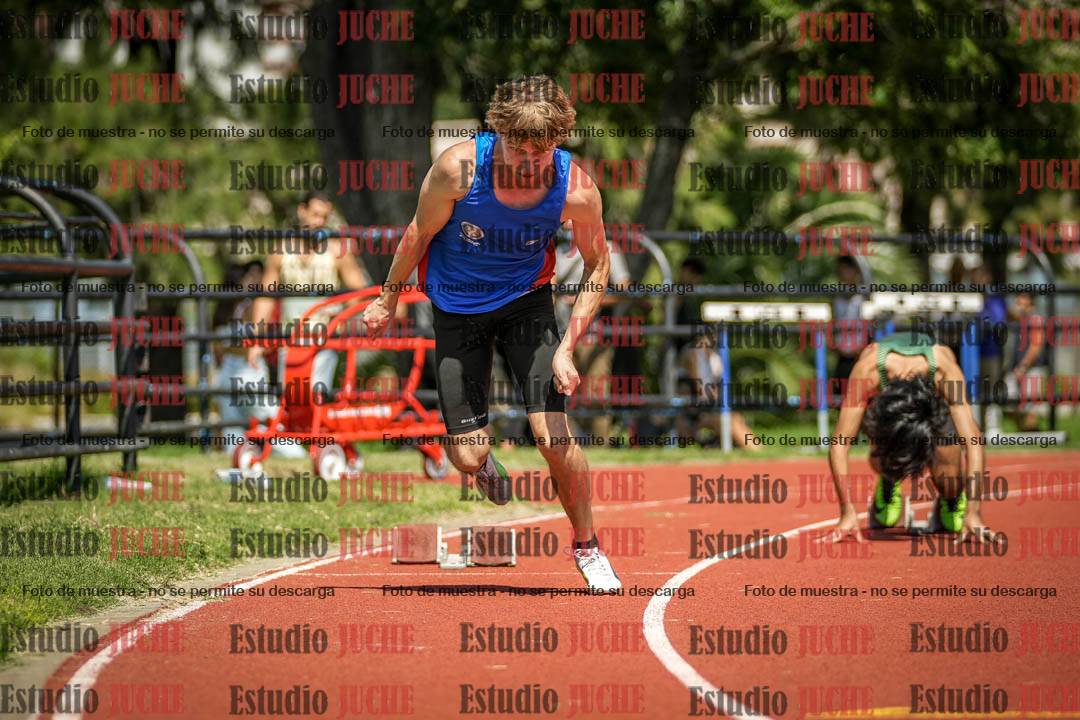 Fotos de los 200 m llanos de varones