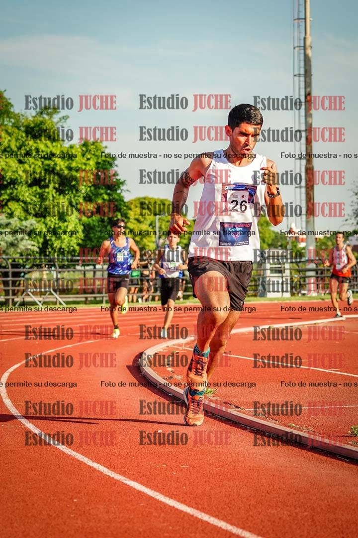 Fotos de los 1500 m llanos de varones