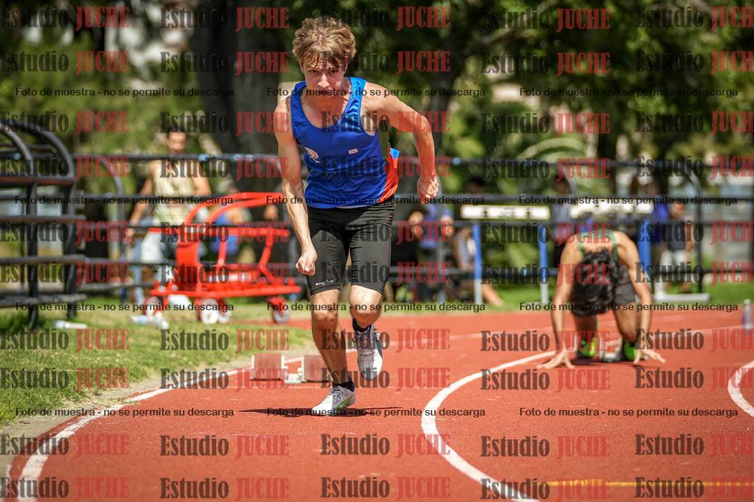 Fotos de los 200 m llanos de varones