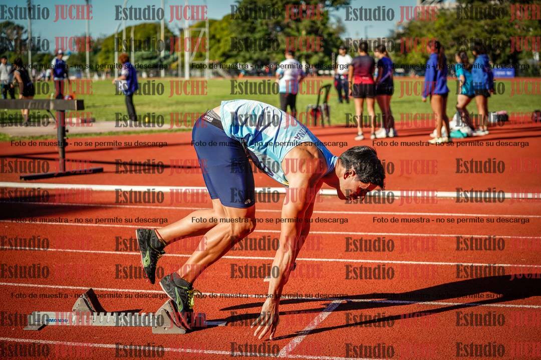 Fotos de los 400 m de varones