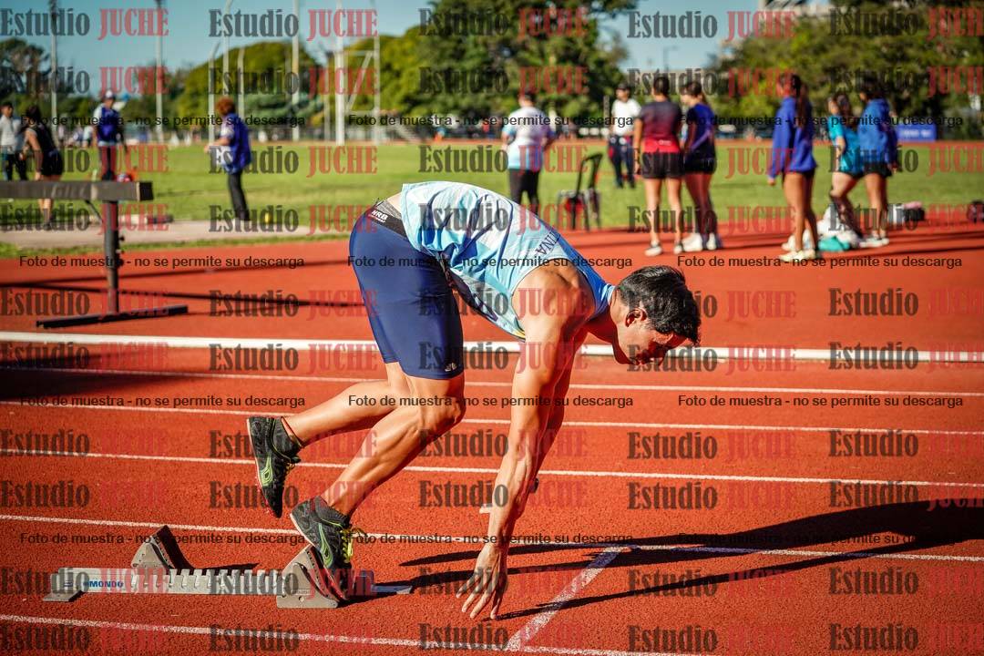 Fotos de los 400 m de varones