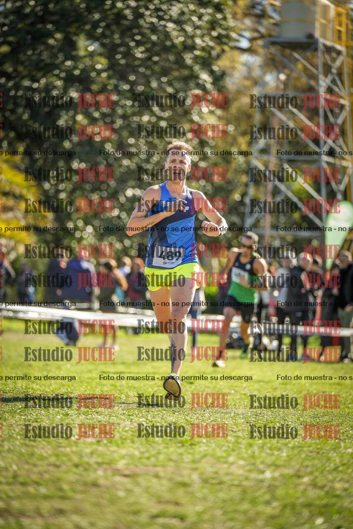 Fotos de la llegada del cross de 8000 m