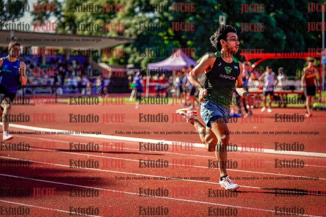 Fotos de los 400 m de varones