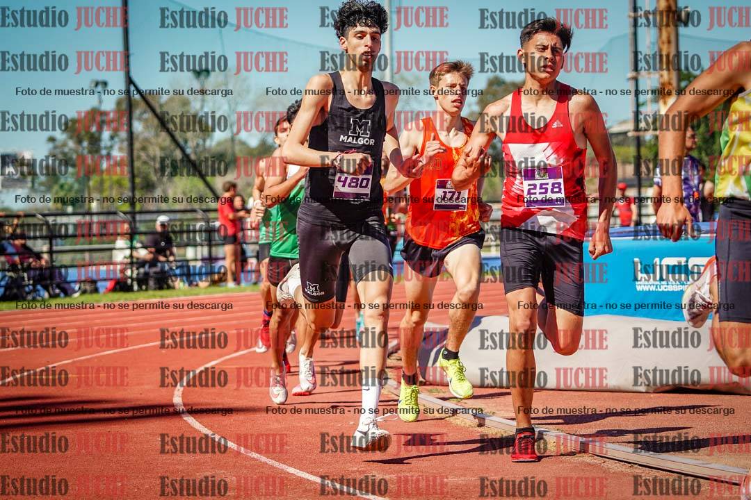 Fotos de los 1500 m de varones