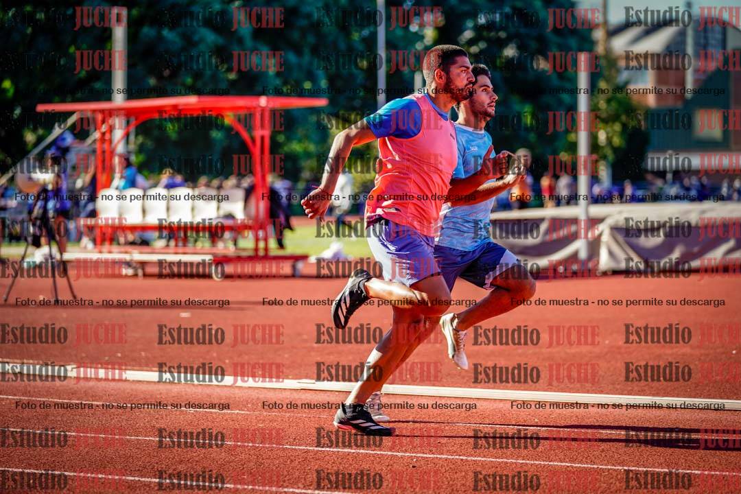 Fotos de los 400 m de varones