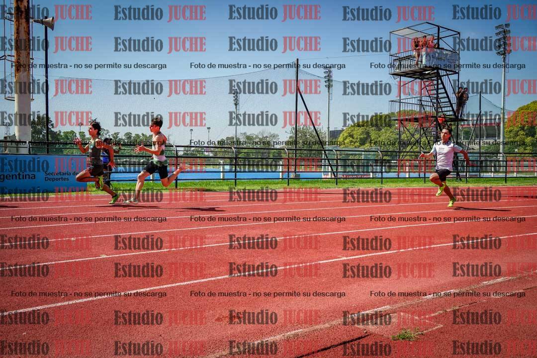 Fotos de los 200 m llanos de varones